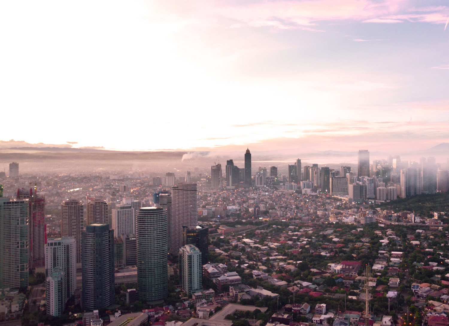 Urban city in the Philippines